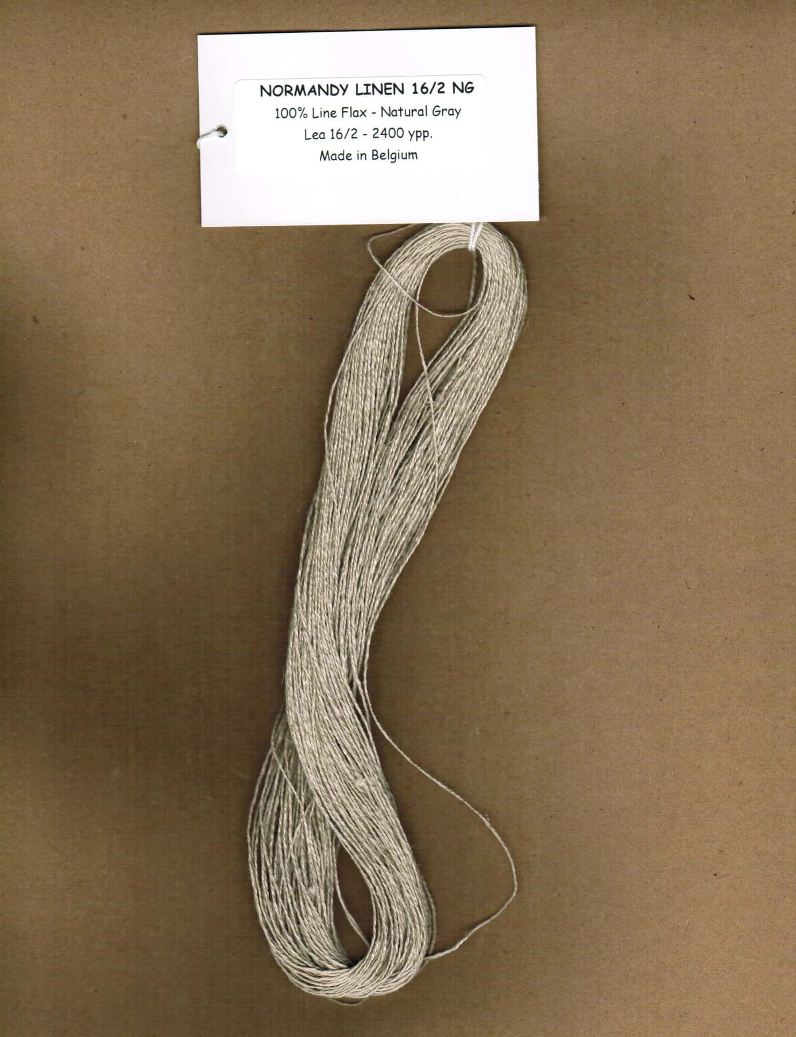 Normandy Linen 16/2, Gray-image