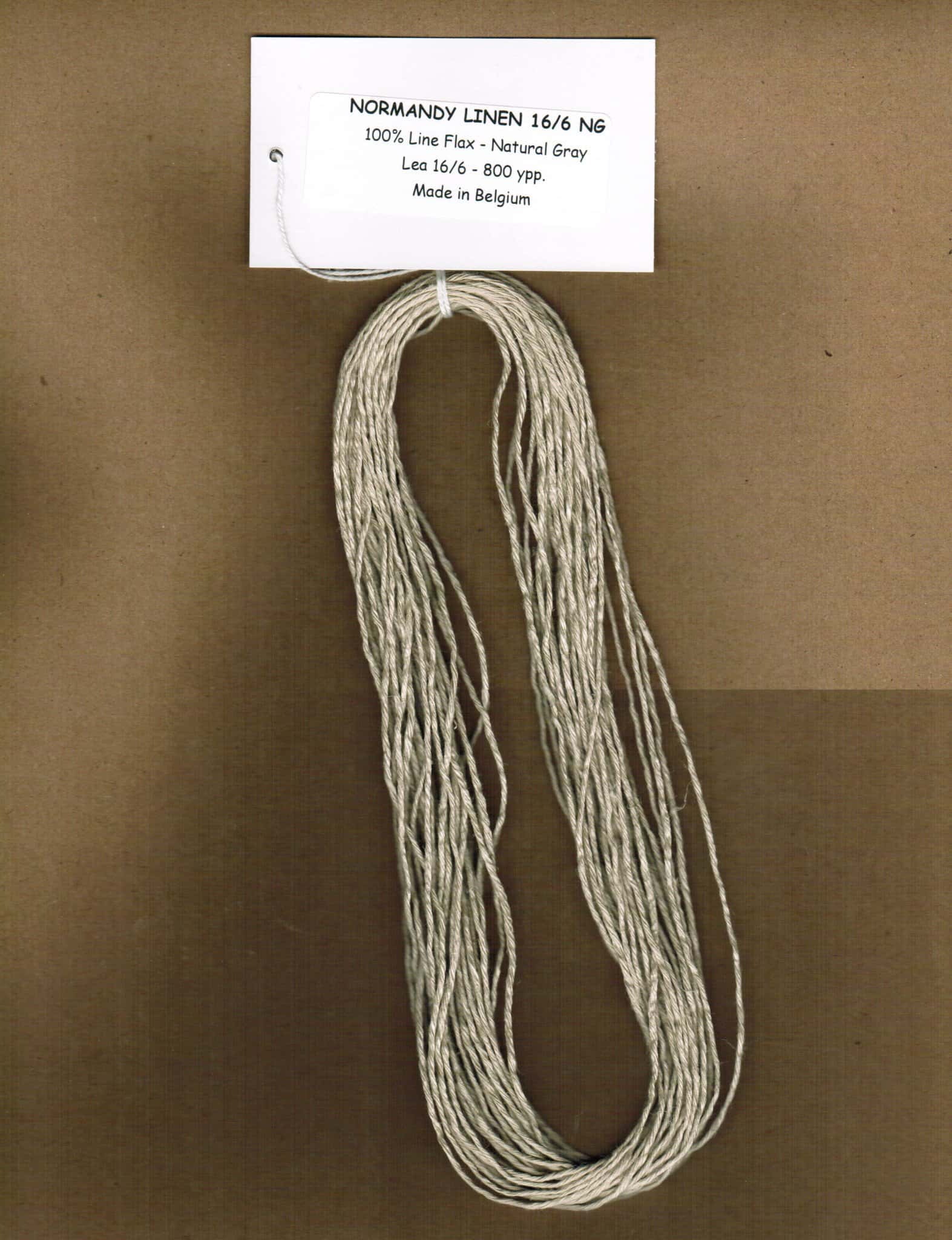 Normandy Linen 16/6, Gray-image